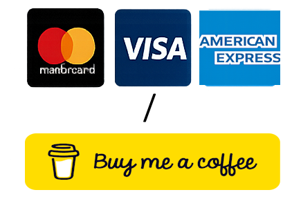 Carta di credito - Buy Me a Coffee